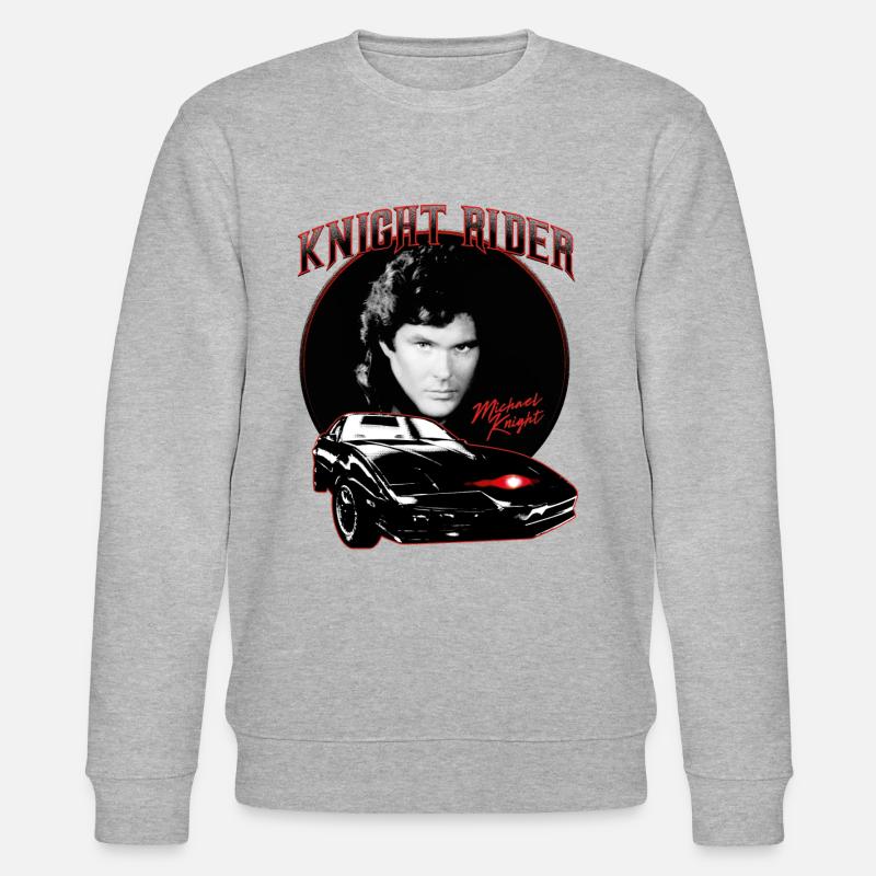 Knight Rider Michael Knight - Sweat bio CHANGER Stanley/Stella Unisexe - gris chiné