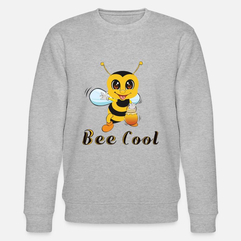 Bee Cool - Sweat bio CHANGER Stanley/Stella Unisexe - gris chiné