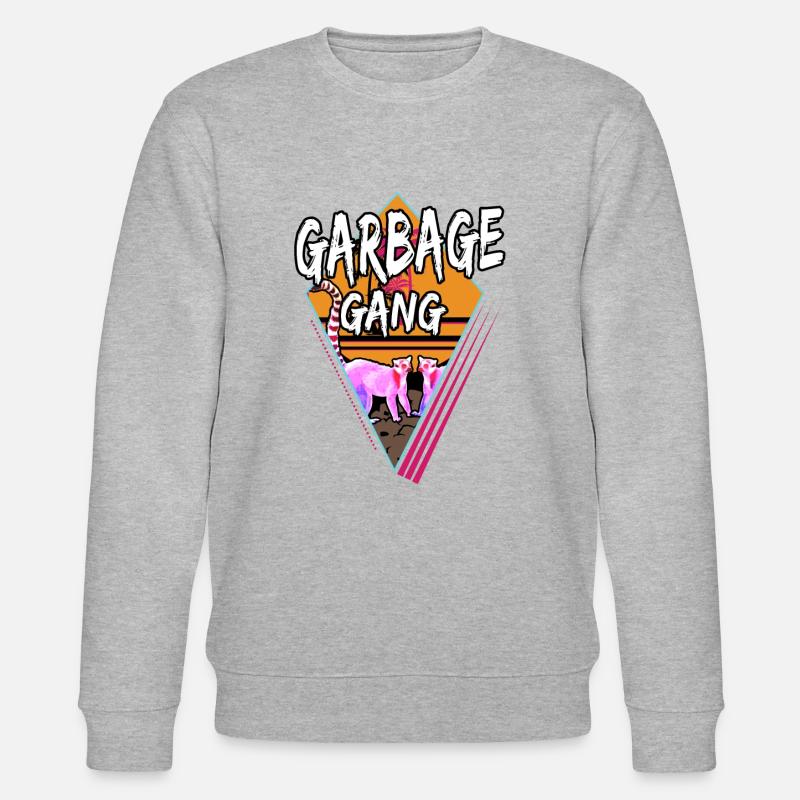 Garbage Gang - Stanley/Stella Unisex Bio-Sweatshirt CHANGER  - Grau meliert