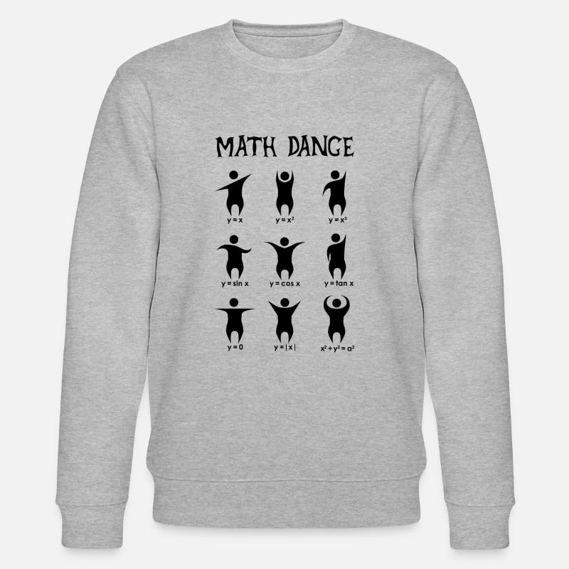 Math danse drôle - Sweat bio CHANGER Stanley/Stella Unisexe - gris chiné