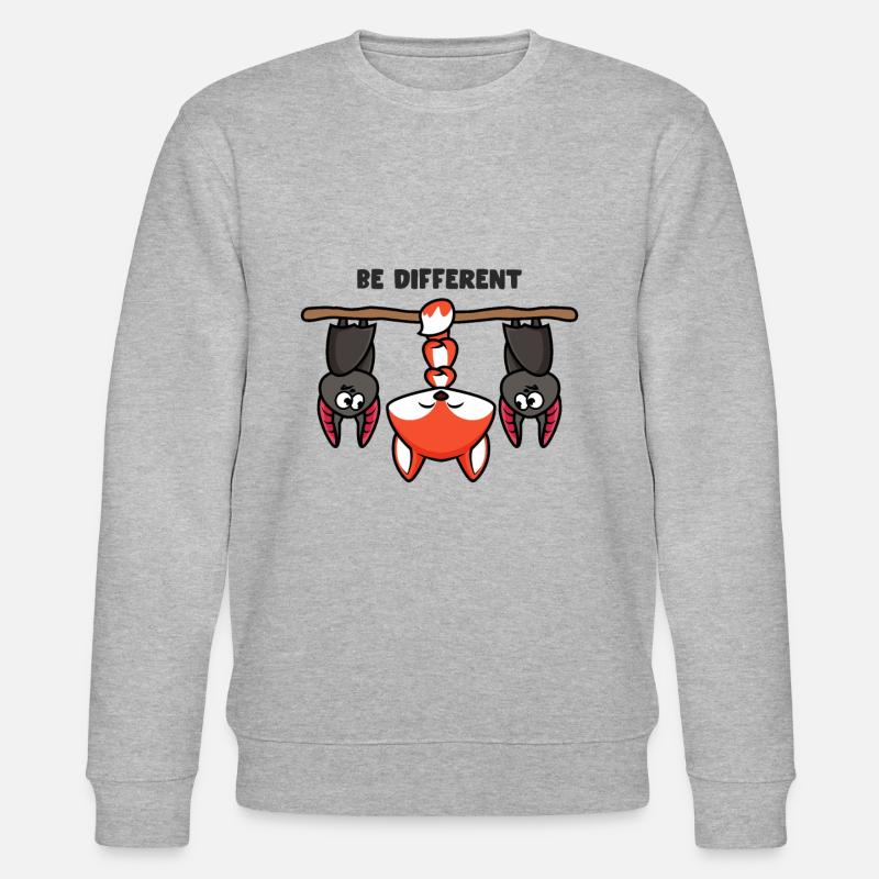 Be Anders Fuchs - Stanley/Stella CHANGER Unisex Organic Sweatshirt - heather grey