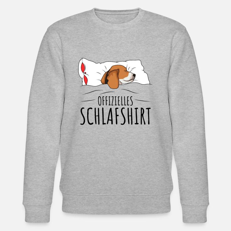 Beagle - Stanley/Stella Unisex Bio-Sweatshirt CHANGER  - Grau meliert
