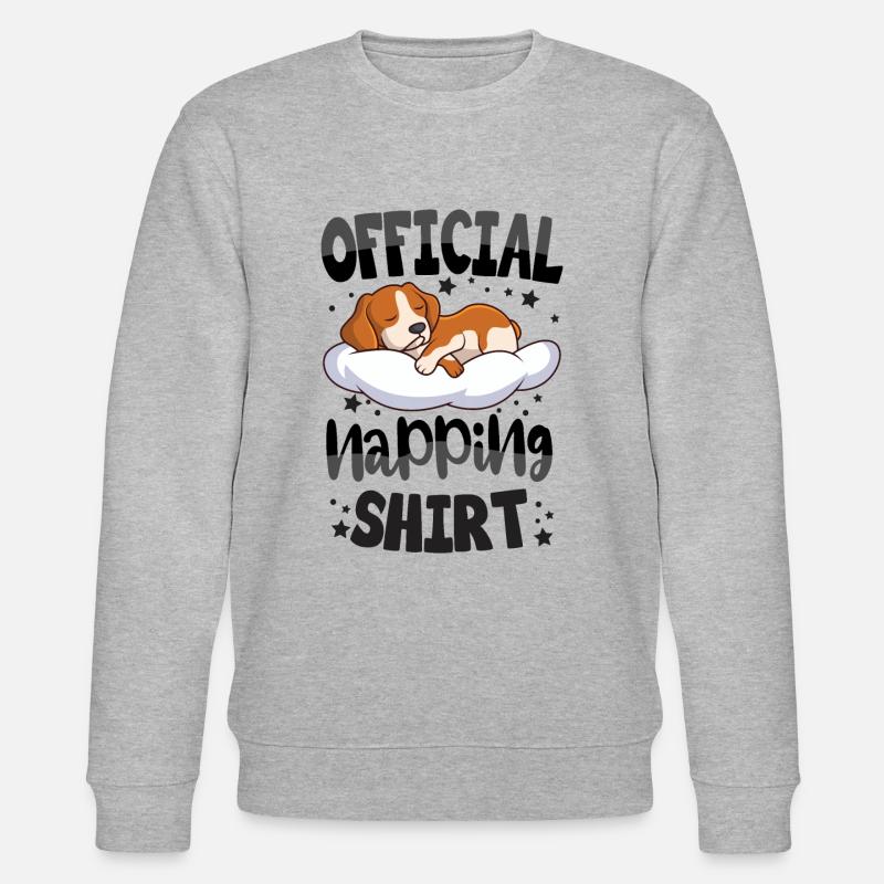Beagle - Sweat bio CHANGER Stanley/Stella Unisexe - gris chiné