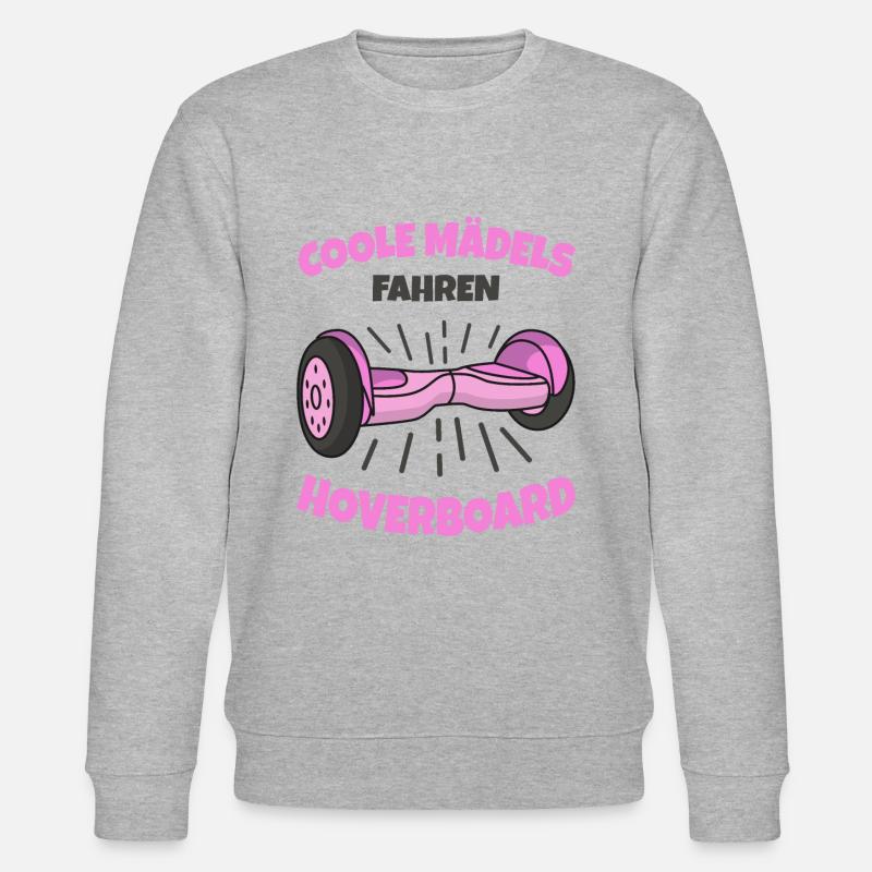 Hoverboard - Stanley/Stella Unisex Bio-Sweatshirt CHANGER  - Grau meliert