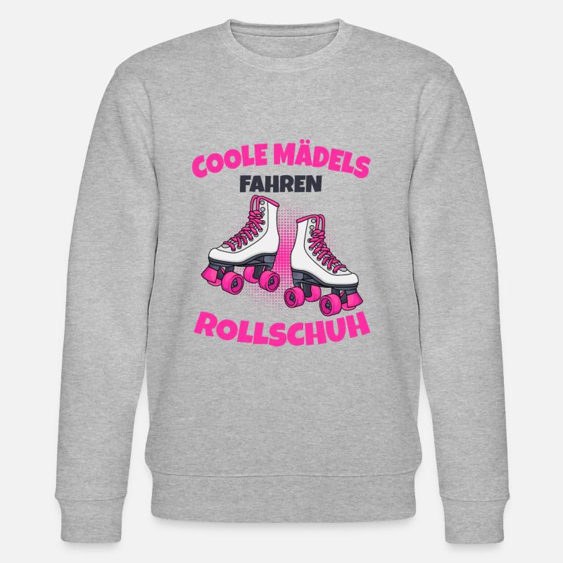 Rollschuhe - Stanley/Stella Unisex Bio-Sweatshirt CHANGER  - Grau meliert