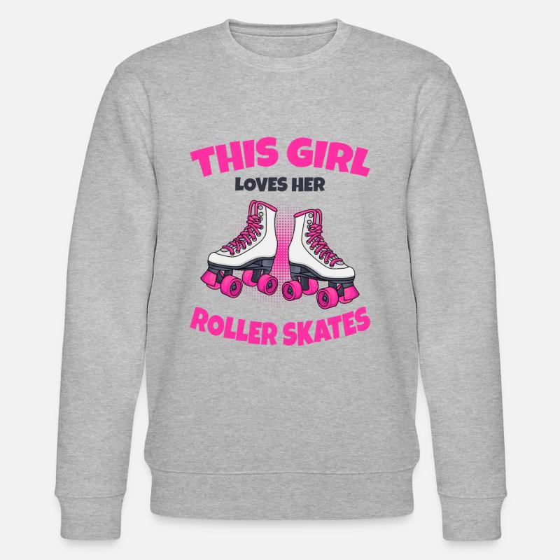 Rollschuhe - Stanley/Stella Unisex Bio-Sweatshirt CHANGER  - Grau meliert