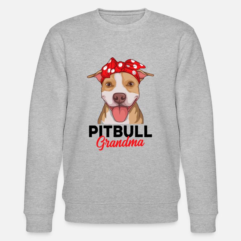 Pitbull - Sweat bio CHANGER Stanley/Stella Unisexe - gris chiné