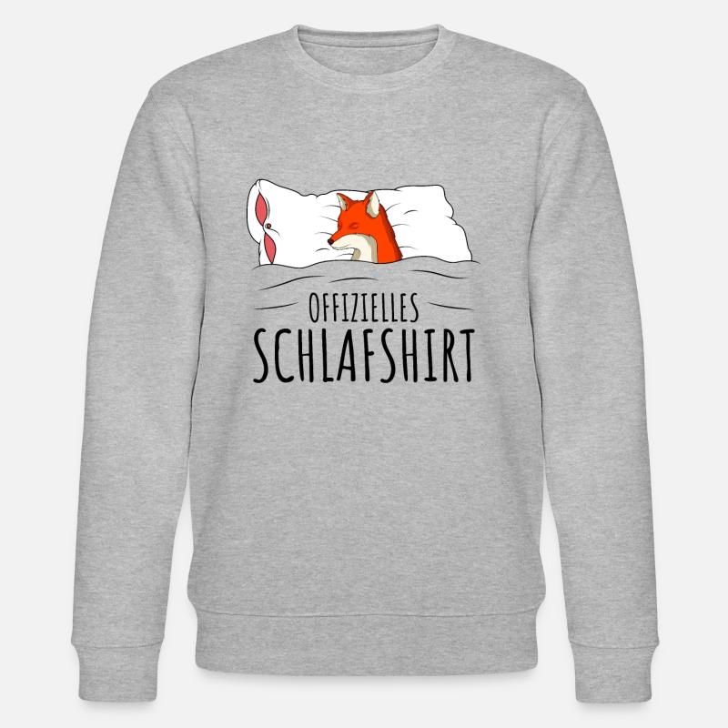 Fuchs - Stanley/Stella Unisex Bio-Sweatshirt CHANGER  - Grau meliert