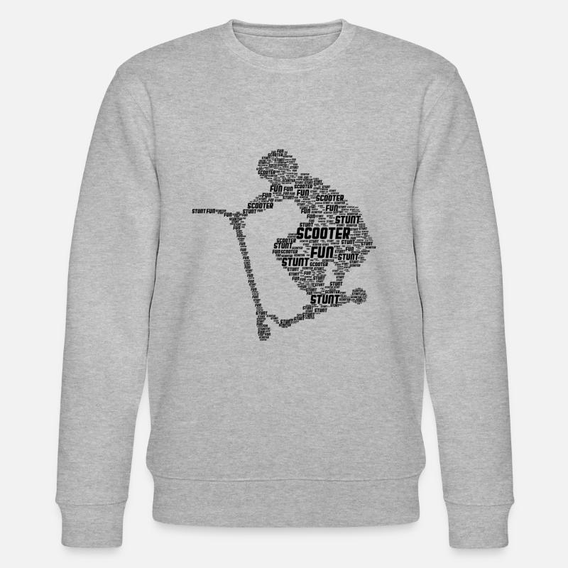 Scooter - Stanley/Stella Unisex Bio-Sweatshirt CHANGER  - Grau meliert