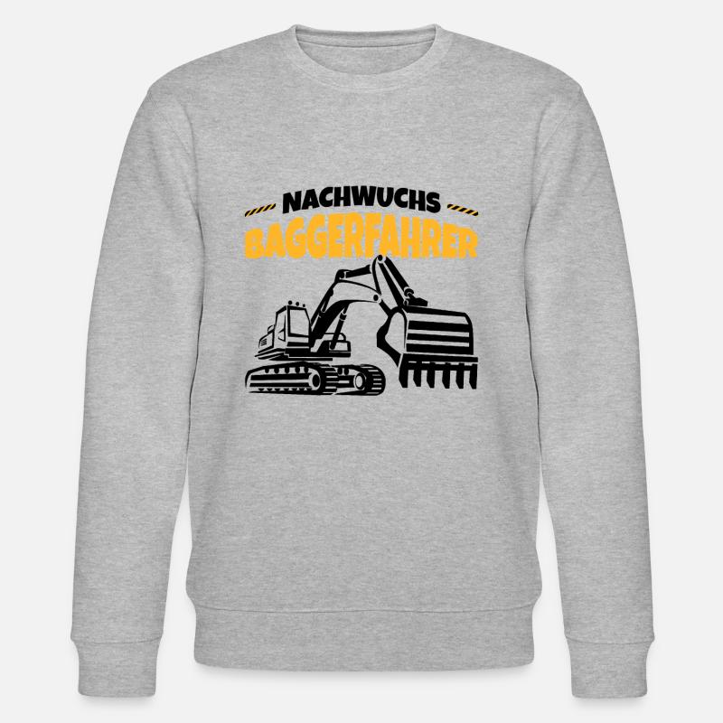 Bagger - Stanley/Stella Unisex Bio-Sweatshirt CHANGER  - Grau meliert