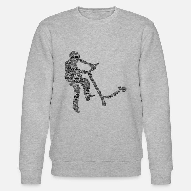 Scooter - Stanley/Stella Unisex Bio-Sweatshirt CHANGER  - Grau meliert