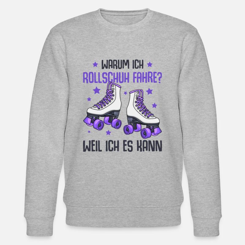 Rollschuhe - Stanley/Stella Unisex Bio-Sweatshirt CHANGER  - Grau meliert