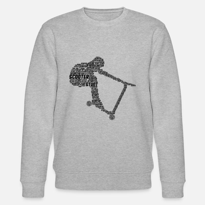 Scooter - Stanley/Stella Unisex Bio-Sweatshirt CHANGER  - Grau meliert