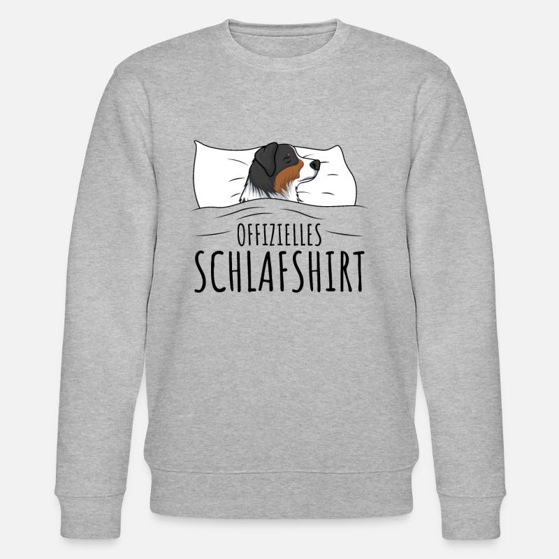 Australian Shepherd - Stanley/Stella Unisex Bio-Sweatshirt CHANGER  - Grau meliert