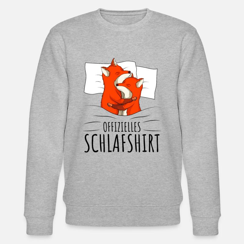 Fuchs - Stanley/Stella Unisex Bio-Sweatshirt CHANGER  - Grau meliert