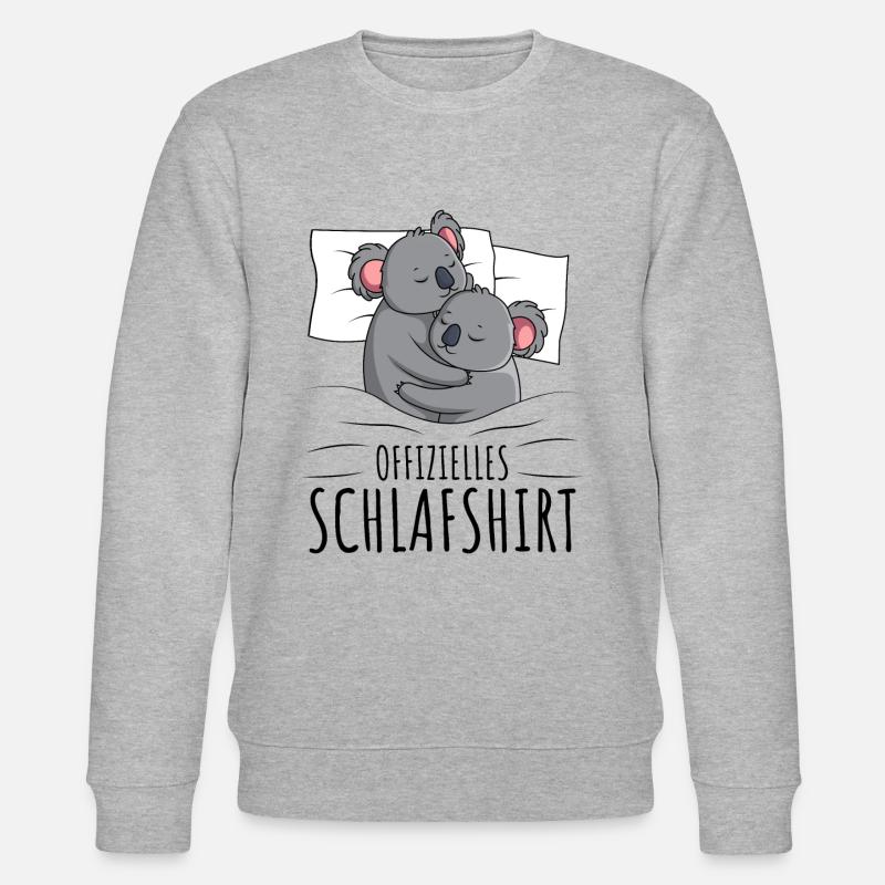 Koala - Stanley/Stella Unisex Bio-Sweatshirt CHANGER  - Grau meliert