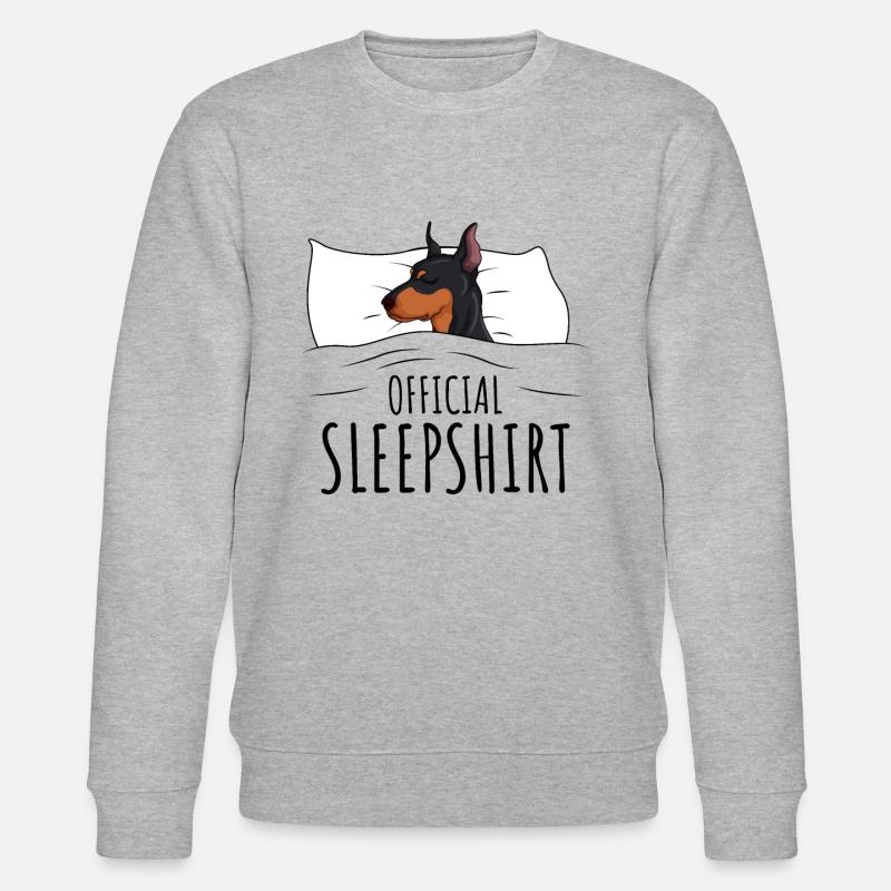 Dobermann - Stanley/Stella Unisex Bio-Sweatshirt CHANGER  - Grau meliert