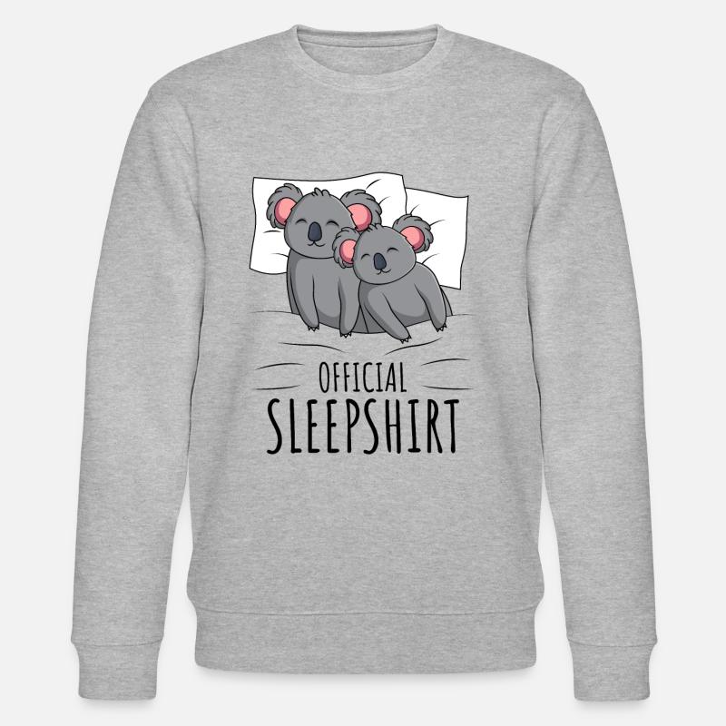Koala - Stanley/Stella Unisex Bio-Sweatshirt CHANGER  - Grau meliert