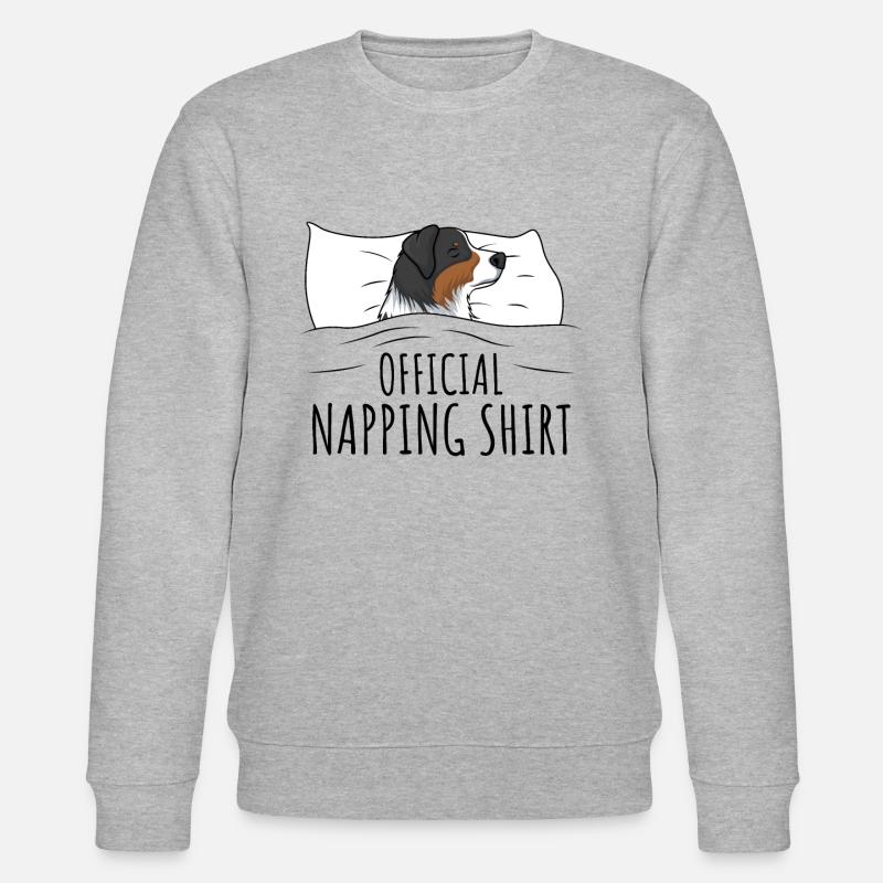 Australian Shepherd - Stanley/Stella Unisex Bio-Sweatshirt CHANGER  - Grau meliert