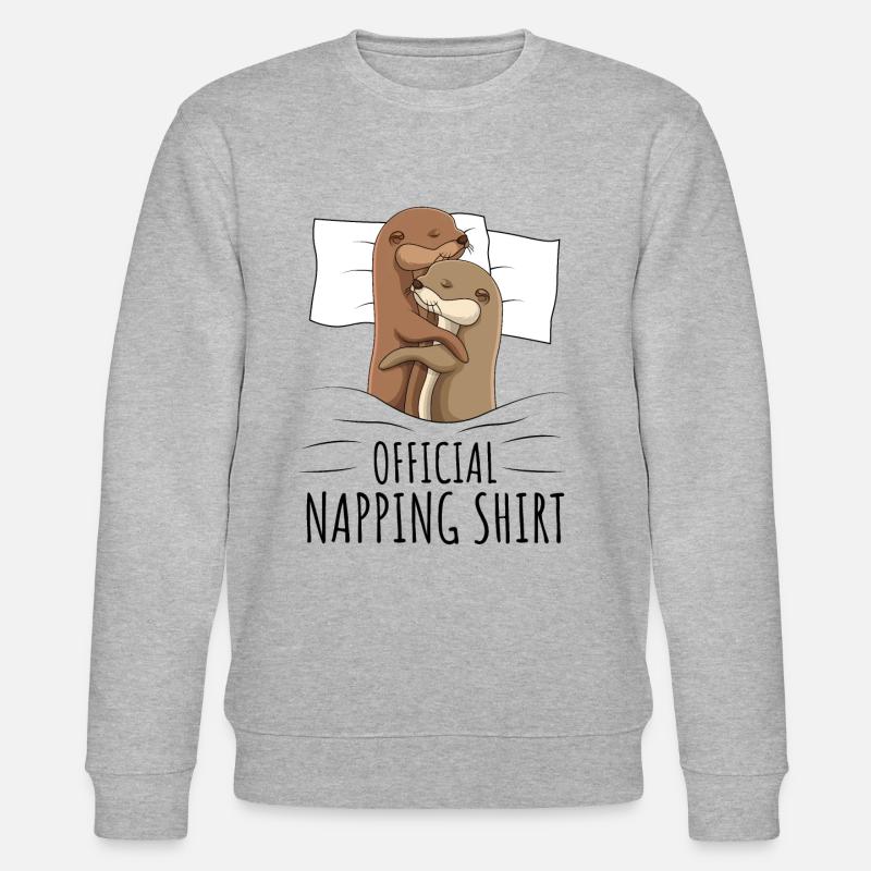 Otter - Stanley/Stella Unisex Bio-Sweatshirt CHANGER  - Grau meliert