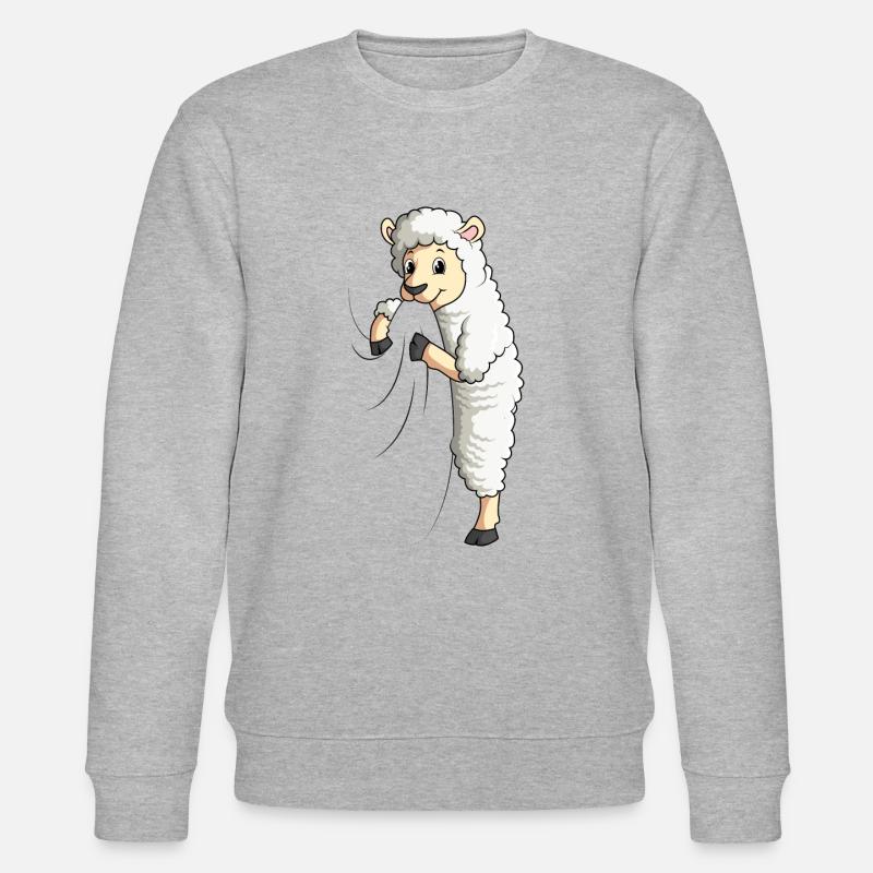 sheep - Stanley/Stella CHANGER Unisex Organic Sweatshirt - heather grey