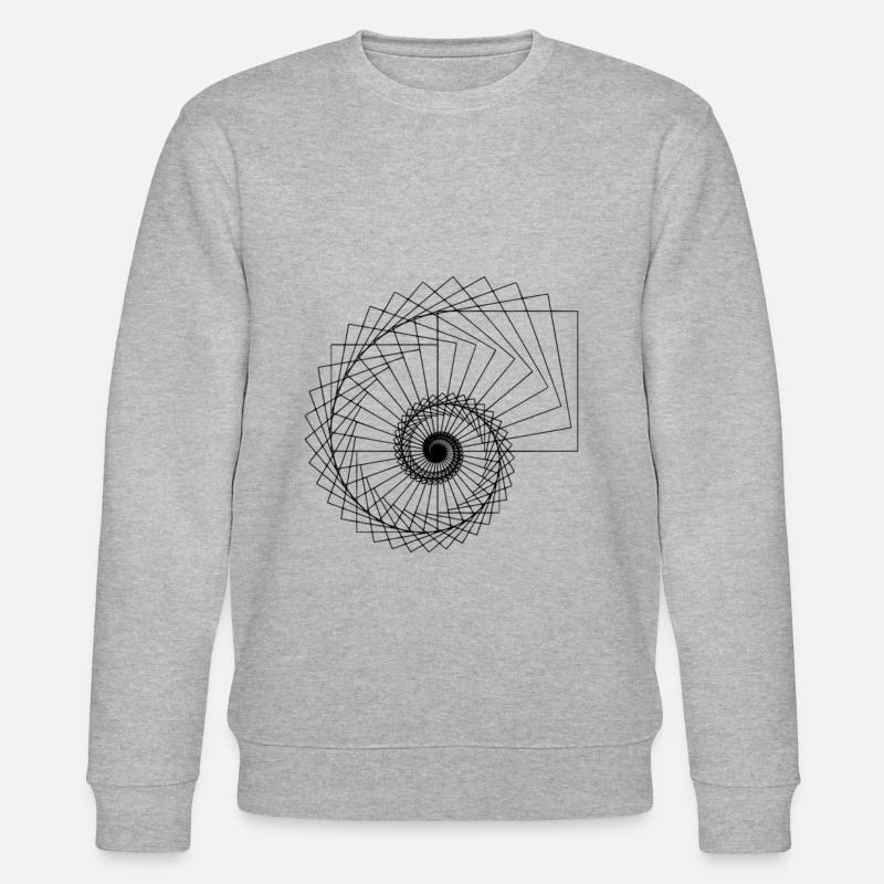 spirale - Stanley/Stella Unisex Bio-Sweatshirt CHANGER  - Grau meliert