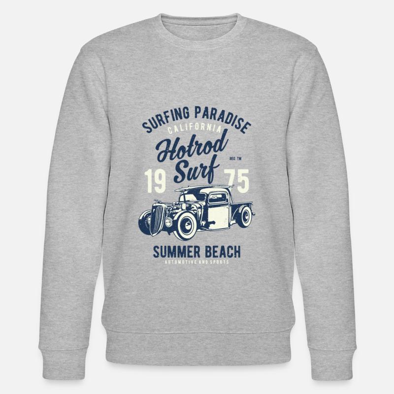 Auto Oldtimer - Stanley/Stella Unisex Bio-Sweatshirt CHANGER  - Grau meliert