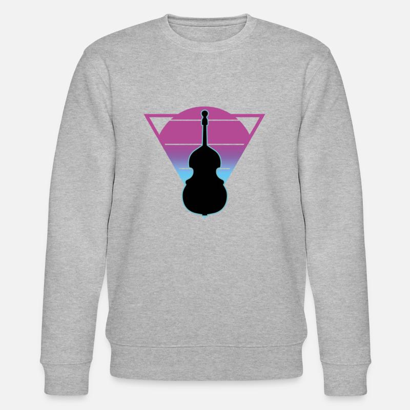 Contrabass - Stanley/Stella CHANGER Unisex Organic Sweatshirt - heather grey