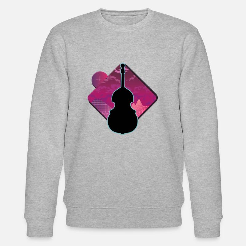 Contrabass - Stanley/Stella CHANGER Unisex Organic Sweatshirt - heather grey