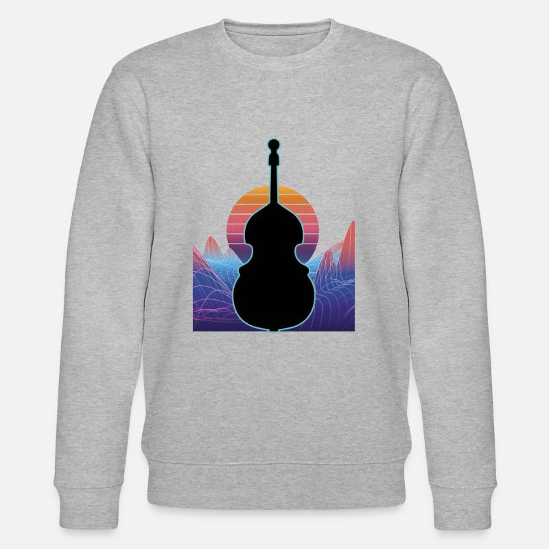 Contrabass - Stanley/Stella CHANGER Unisex Organic Sweatshirt - heather grey