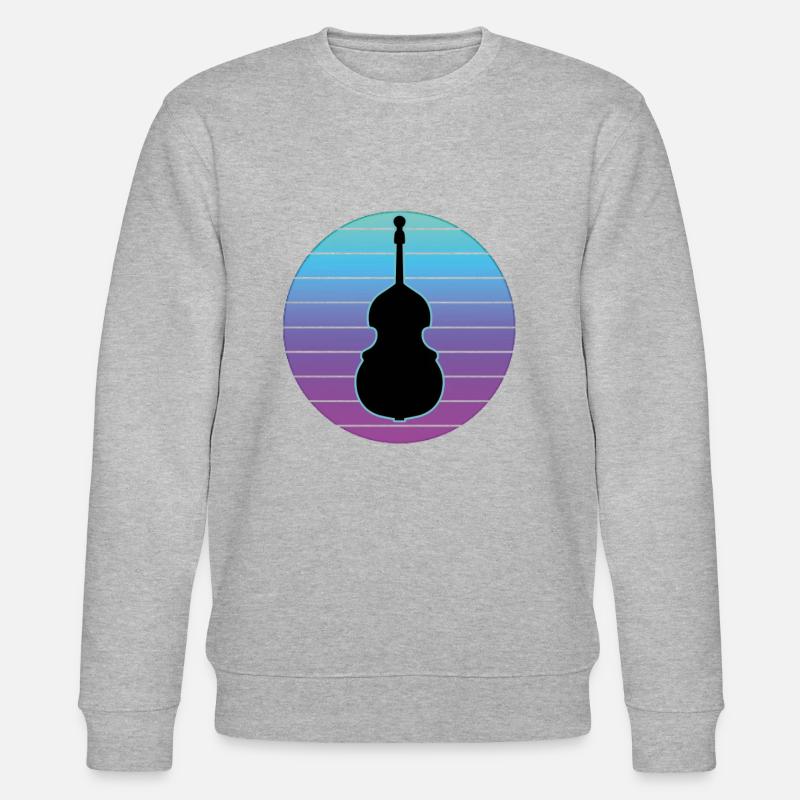 Contrabass - Stanley/Stella CHANGER Unisex Organic Sweatshirt - heather grey
