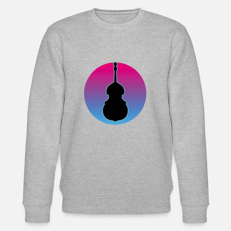 Contrabass - Stanley/Stella CHANGER Unisex Organic Sweatshirt - heather grey