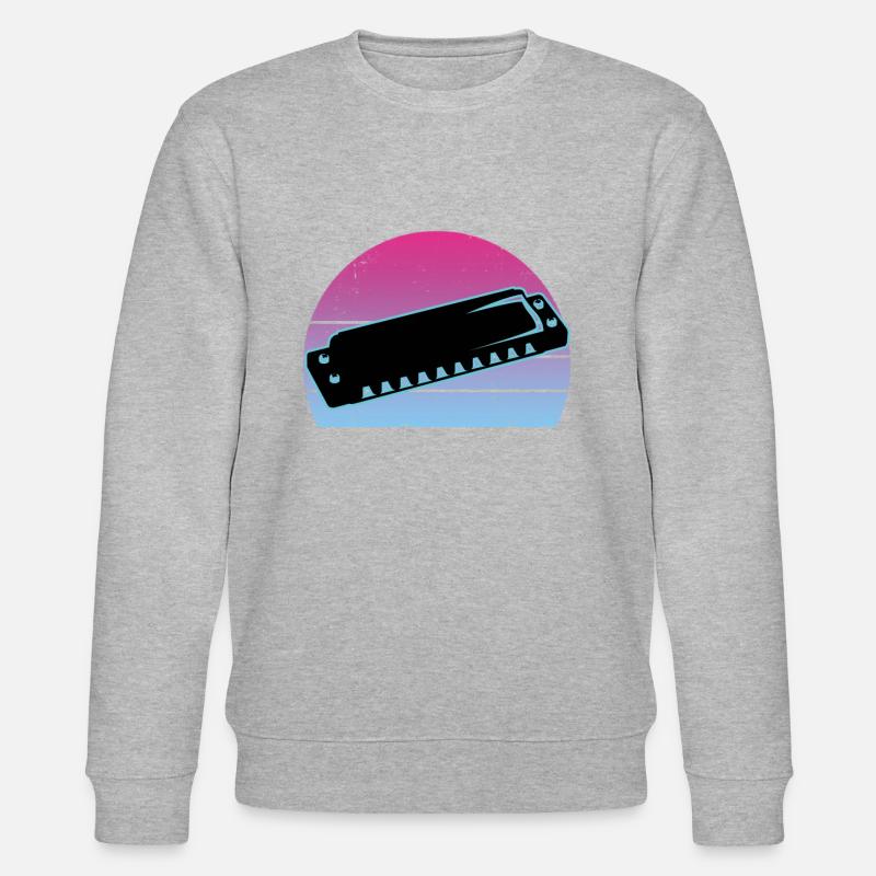 Harmonica - Sweat bio CHANGER Stanley/Stella Unisexe - gris chiné