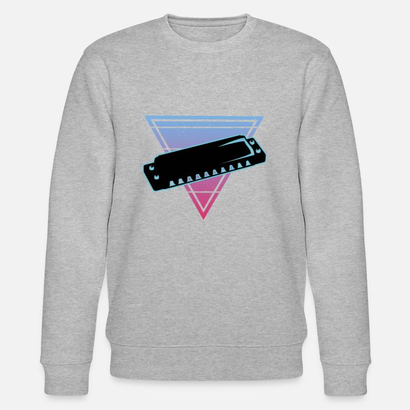 Harmonica - Sweat bio CHANGER Stanley/Stella Unisexe - gris chiné