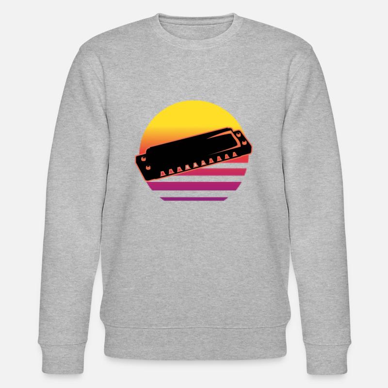 Harmonica - Sweat bio CHANGER Stanley/Stella Unisexe - gris chiné