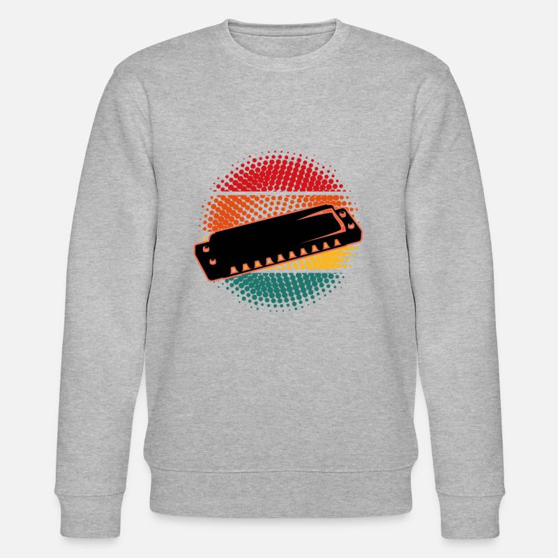 Harmonica - Sweat bio CHANGER Stanley/Stella Unisexe - gris chiné