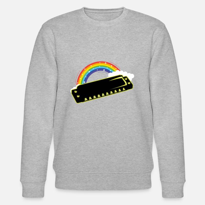 Harmonica - Sweat bio CHANGER Stanley/Stella Unisexe - gris chiné