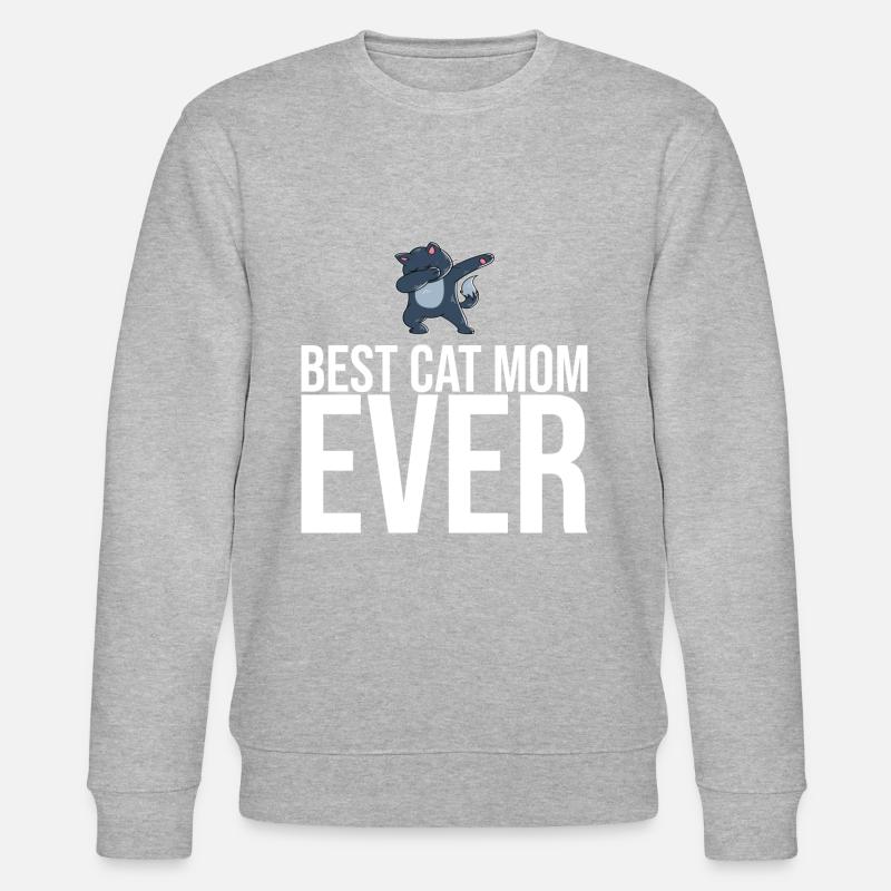 Dabbing Cat Funny Cat - Sweat bio CHANGER Stanley/Stella Unisexe - gris chiné