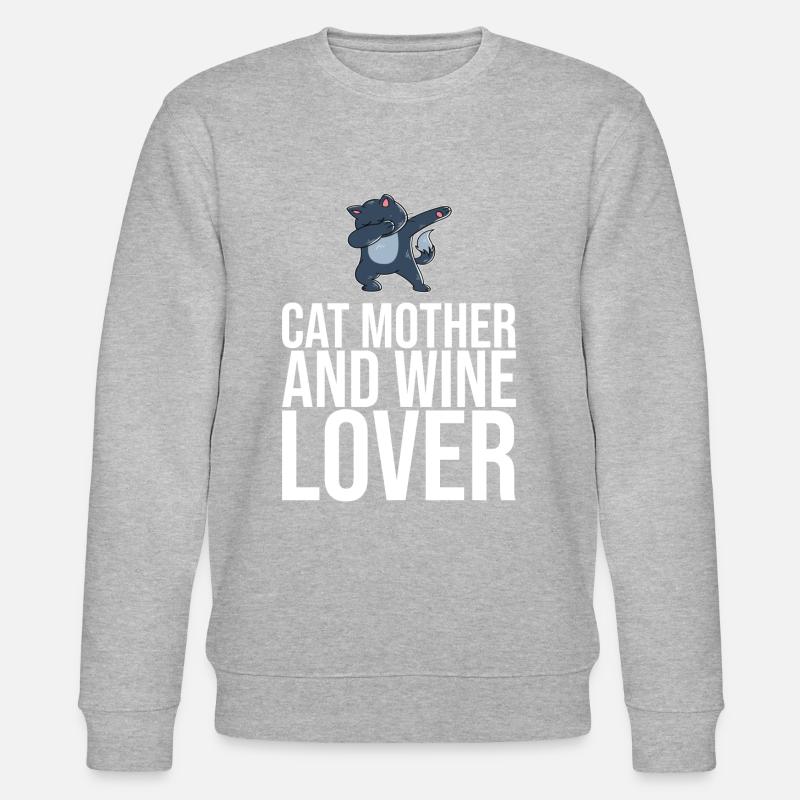 Dabbing Cat Funny Cat - Sweat bio CHANGER Stanley/Stella Unisexe - gris chiné