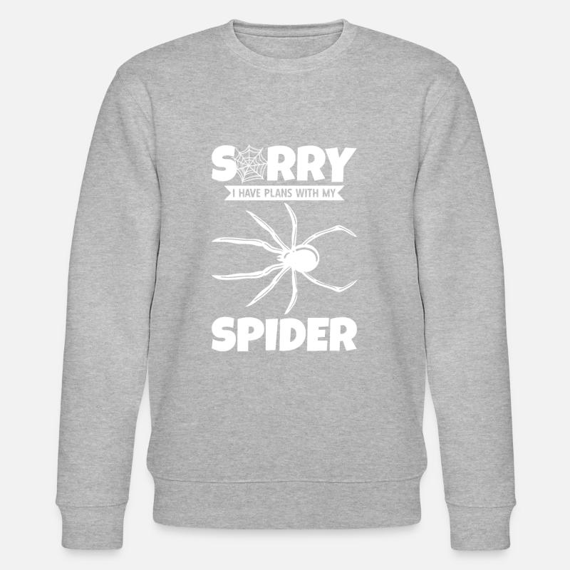 Spider Propriétaire Spider Spider Breeder - Sweat bio CHANGER Stanley/Stella Unisexe - gris chiné