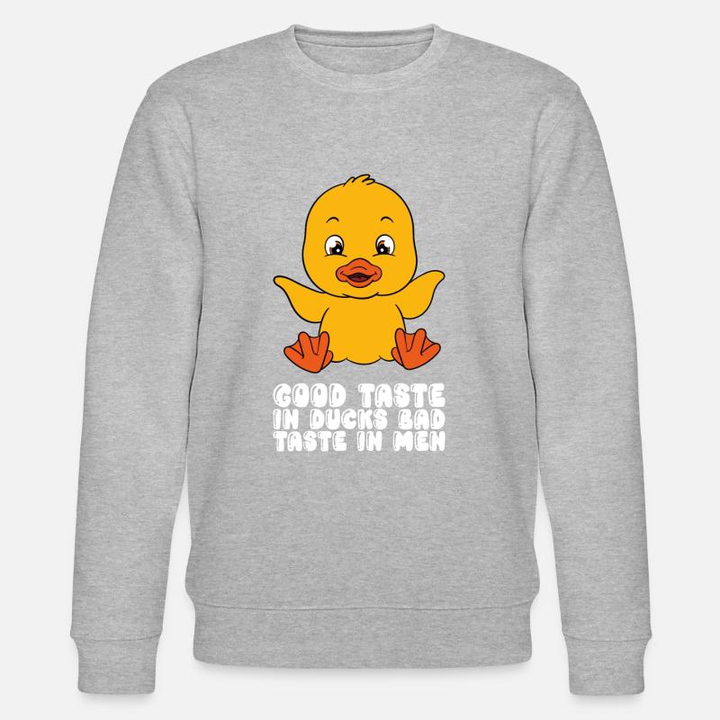 Canard drôle Canards mignons - Sweat bio CHANGER Stanley/Stella Unisexe - gris chiné