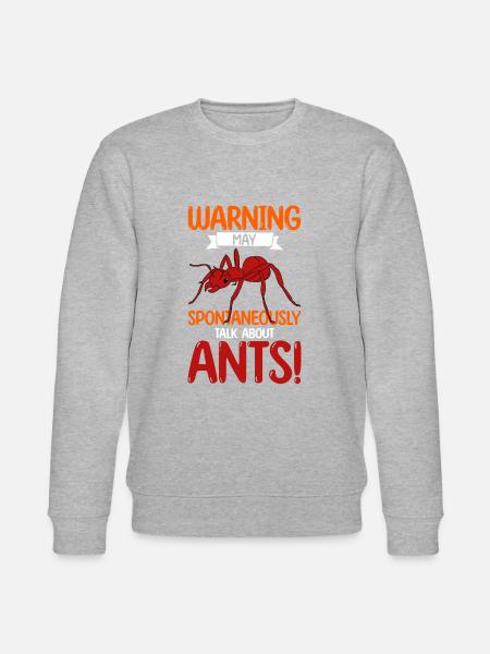Antkeeping Ant Breeding Ants - Stanley/Stella CHANGER Unisex Organic Sweatshirt - heather grey