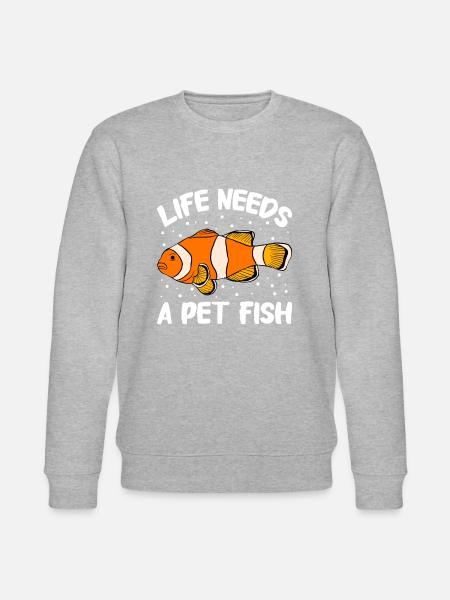 Aquaristics, Fish farming, Aquarists - Stanley/Stella CHANGER Unisex Organic Sweatshirt - heather grey