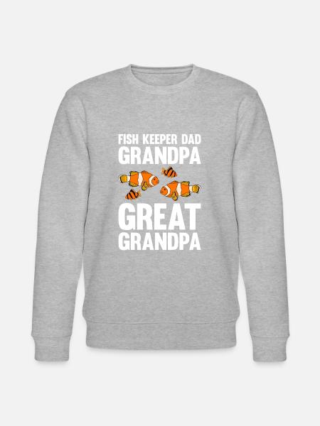 Aquaristics, Fish farming, Aquarists - Stanley/Stella CHANGER Unisex Organic Sweatshirt - heather grey