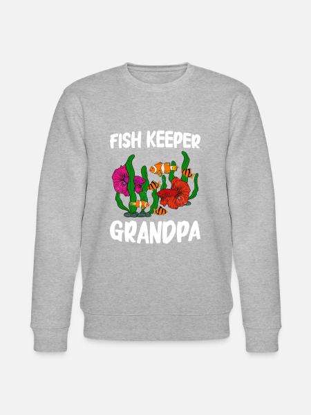 Aquaristics, Fish farming, Aquarists - Stanley/Stella CHANGER Unisex Organic Sweatshirt - heather grey
