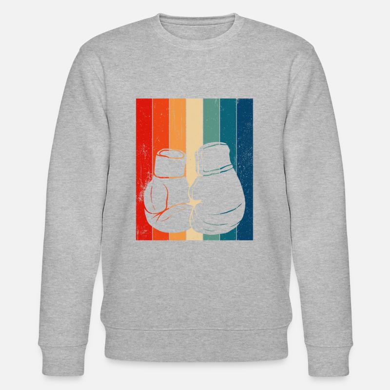 Kickboxen Kickboxer Kickboxing - Stanley/Stella Unisex Bio-Sweatshirt CHANGER  - Grau meliert