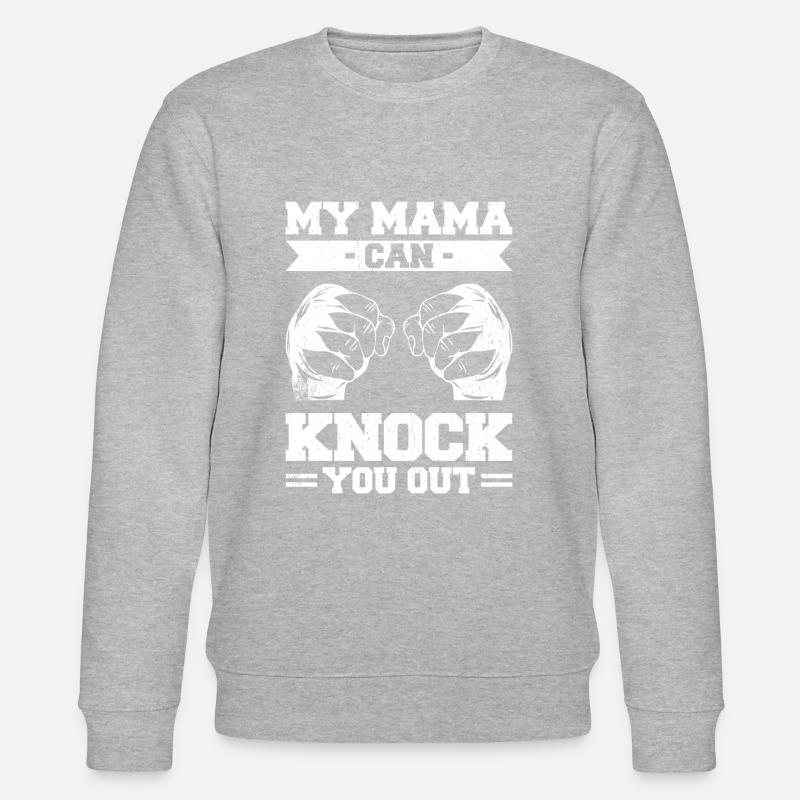 Kickboxen Kickboxer Kickboxing - Stanley/Stella Unisex Bio-Sweatshirt CHANGER - Grau meliert