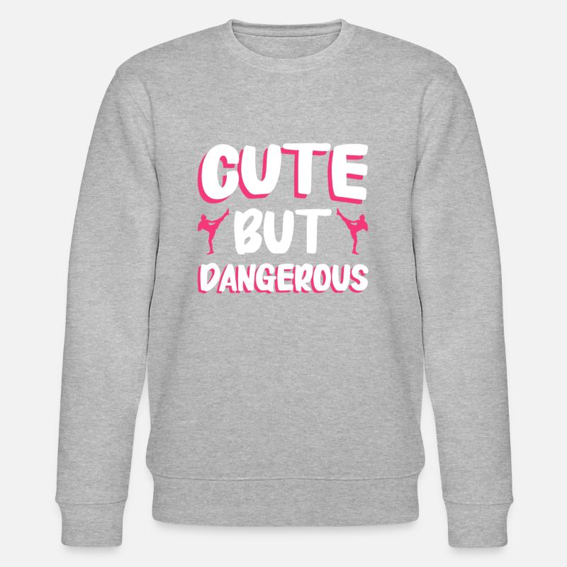 Kickboxen Kickboxer Kickboxing - Stanley/Stella Unisex Bio-Sweatshirt CHANGER - Grau meliert