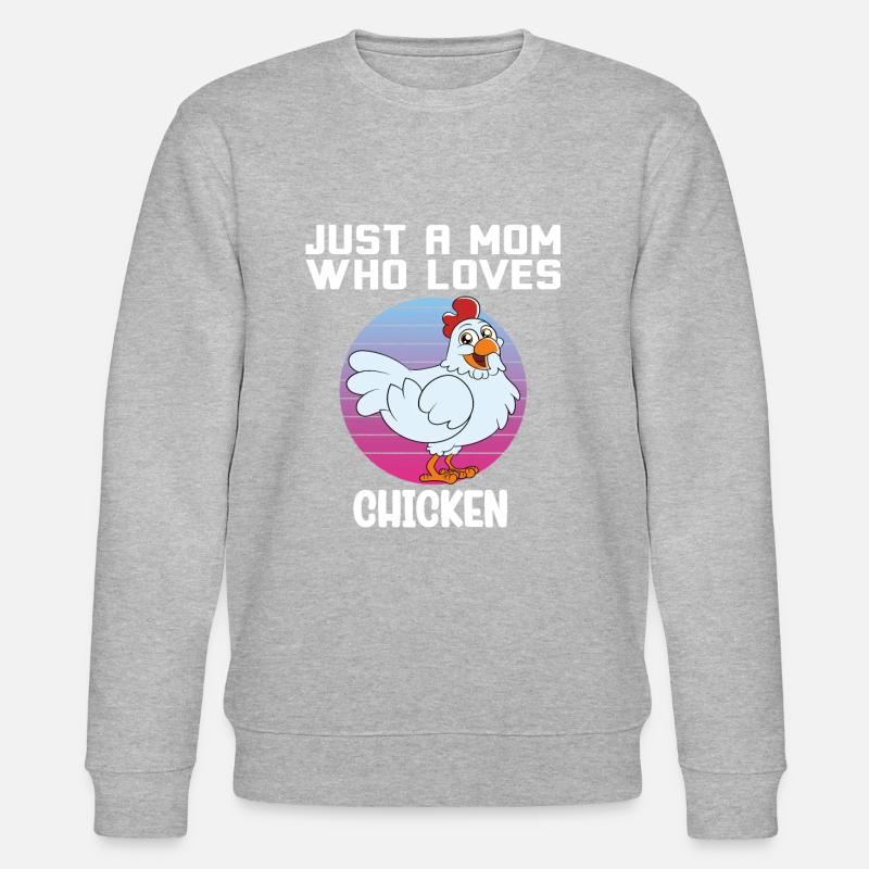 Drôle De Poulet Dire Poulet - Sweat bio CHANGER Stanley/Stella Unisexe - gris chiné