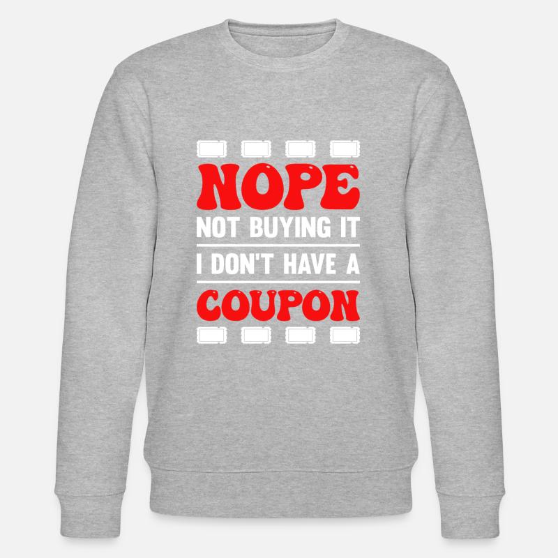 Coupon de points - Sweat bio CHANGER Stanley/Stella Unisexe - gris chiné